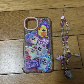 퍼비 iPhone14 케이스 스트랩 포함