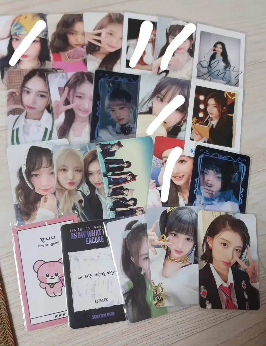 아이브 포카 판매!