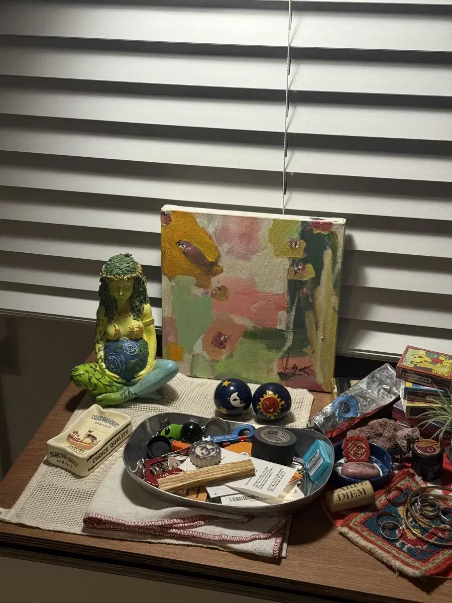 인테리어 소품 유화 그림 추상화