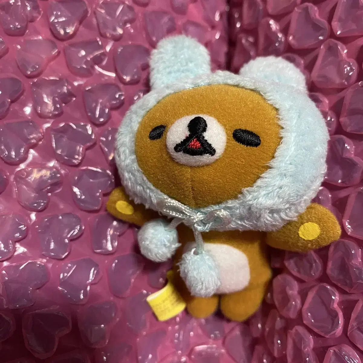 토끼탈 우사기 리락쿠마 인형 키링