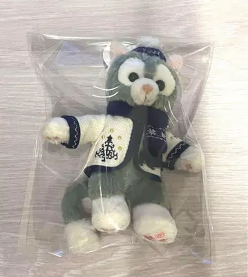 더피와 친구들 젤라토니 봉제 인형 배지 이츠 크리스마스 타임