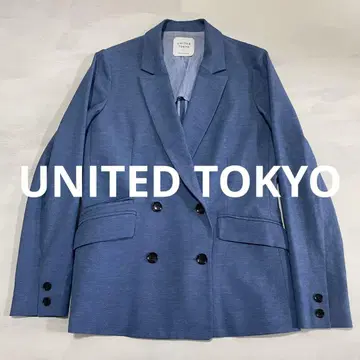 일본제 UNITED TOKYO 더블 자켓 린넨