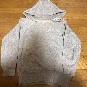 60년대 빈티지 후드티 그레이 래글런