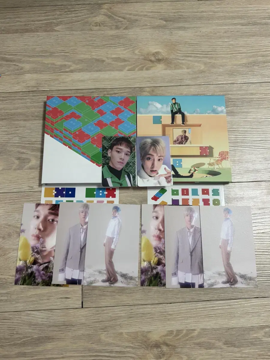 엑소 앨범 exo 첸백시 cbx 앨범 세트