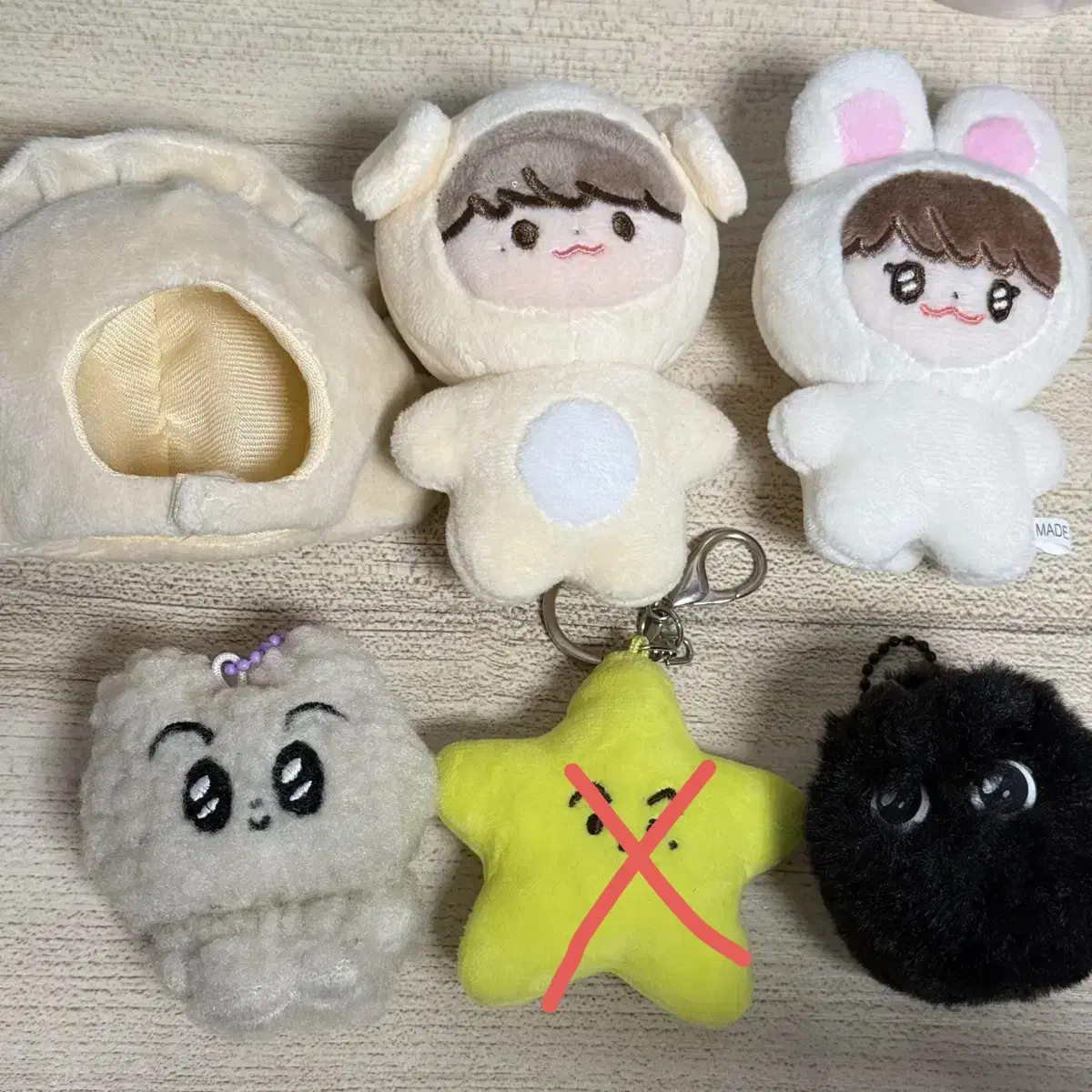 엔시티 10cm인형 양도 맠가사리 두부젠 마냥이 밀크잼