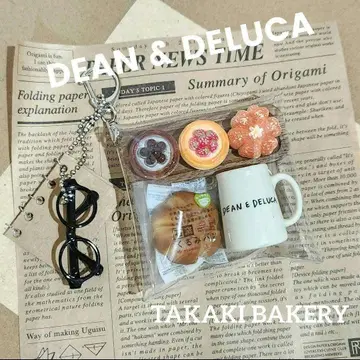 가챠 파우치 DEAN & DELUCA TAKAKI BAKERY