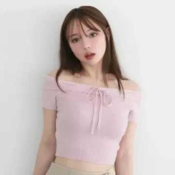 앤드 마리 오프숄더 상의