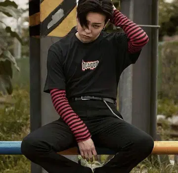 8Seconds 티셔츠 블랙 GD