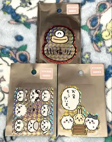 치이카와(먼작귀) 스마트폰에 붙일 수 있는 사이즈의 스티커
