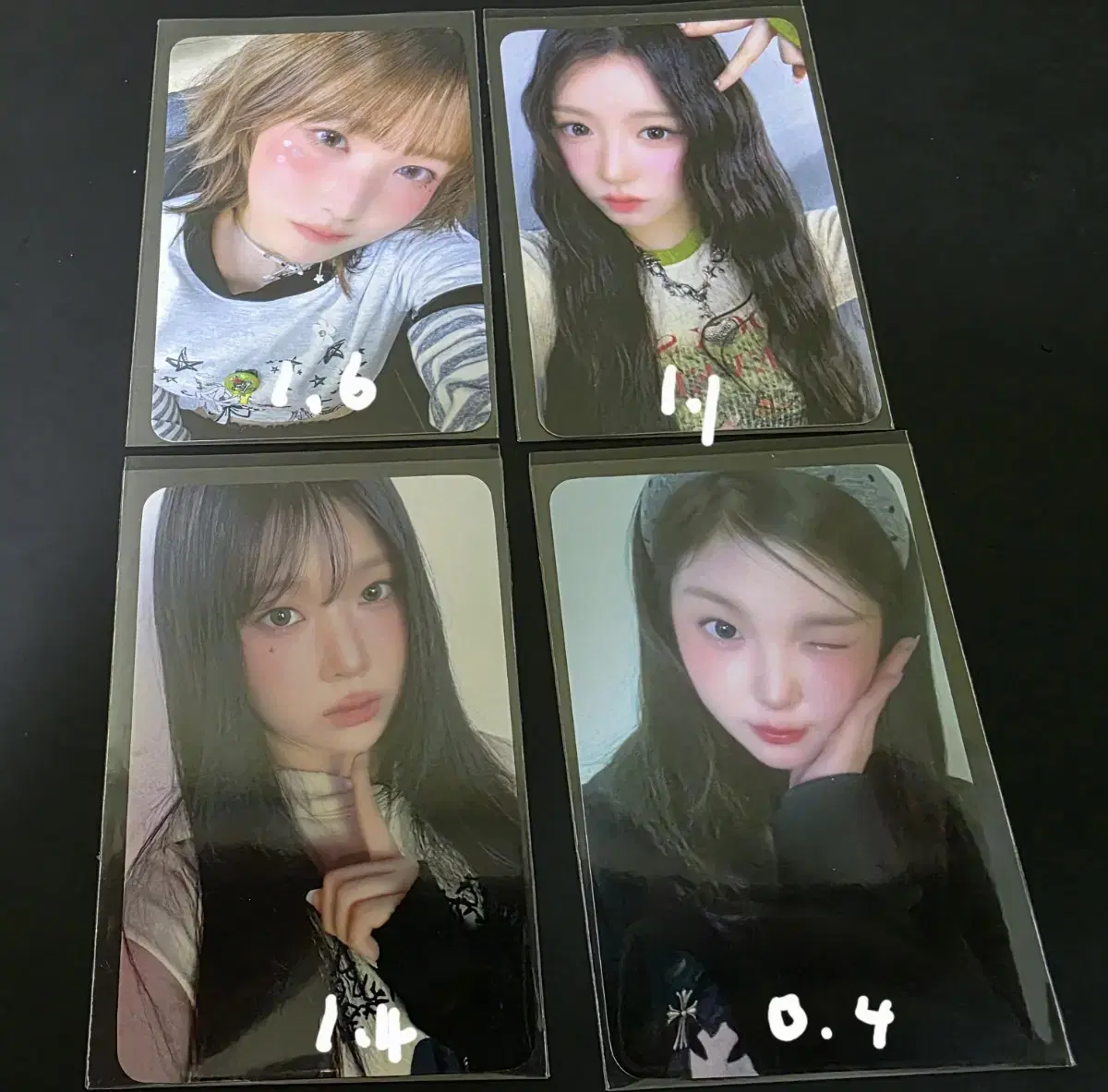 세이마이네임 쇼케이스 위드뮤 특전 포카