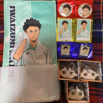 극락탕 락스파 하이큐 이와이센 오오카와 8종 세트 미사용 새상품 무료배송