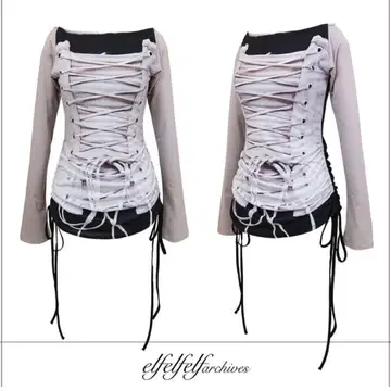 elfelfelf archives LONG SLEEVE 코르셋