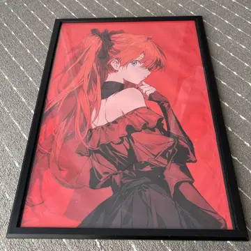 에반게리온 아스카 아트 포스터 1개