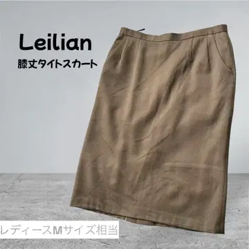Leilian 무릎 기장 타이트 스커트 M