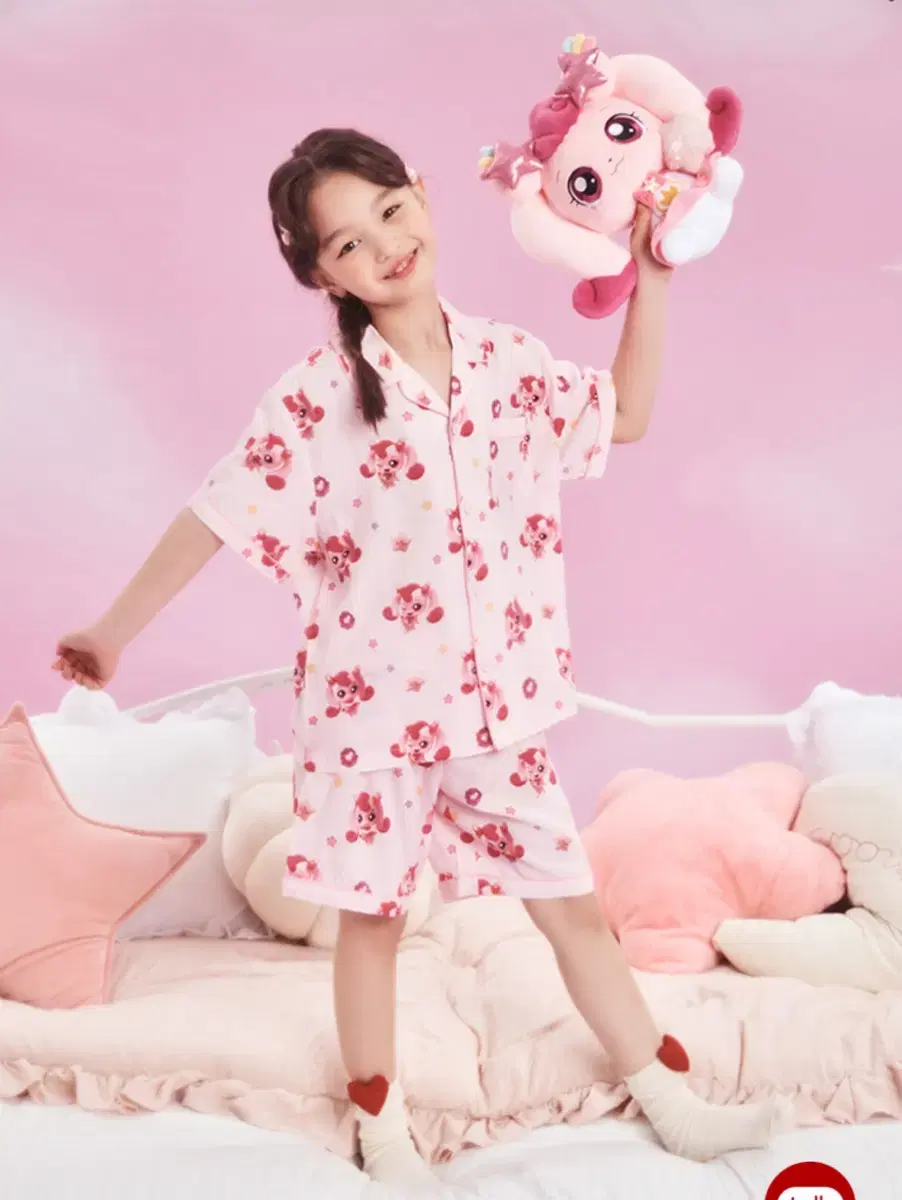 Catchy Tinnie Pudding Hat Chuu Pudding Short Sleeve Pajamas (New Item)
