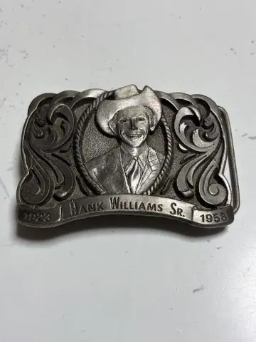 Hank Williams Sr. 벨트 버클 1923-1953