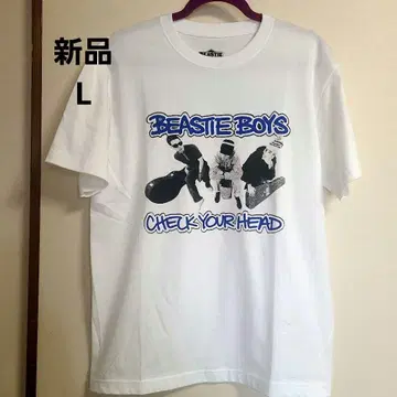 새상품 비스티 보이즈 BEASTIE BOYS 티셔츠 L 화이트