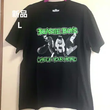 새상품 비스티 보이즈 BEASTIE BOYS 티셔츠 L 블랙