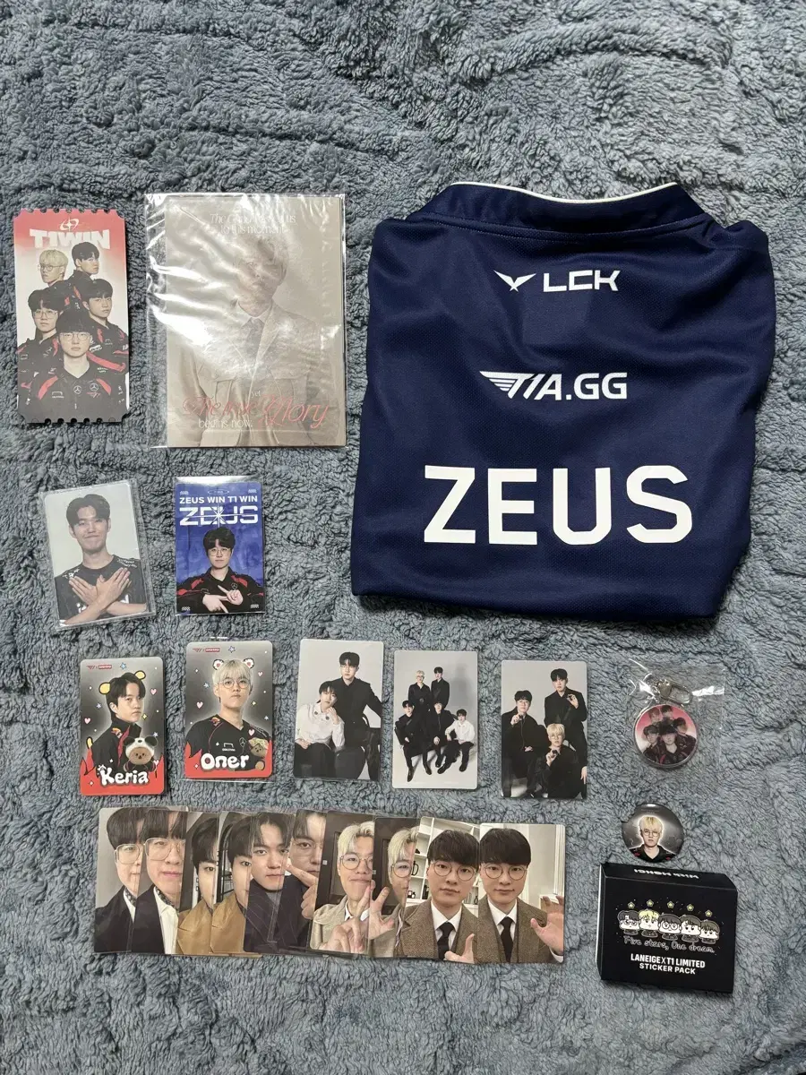 T1 Zeus Uniform poca Owner poca Fei Ke Liao Kumayushi Zeus