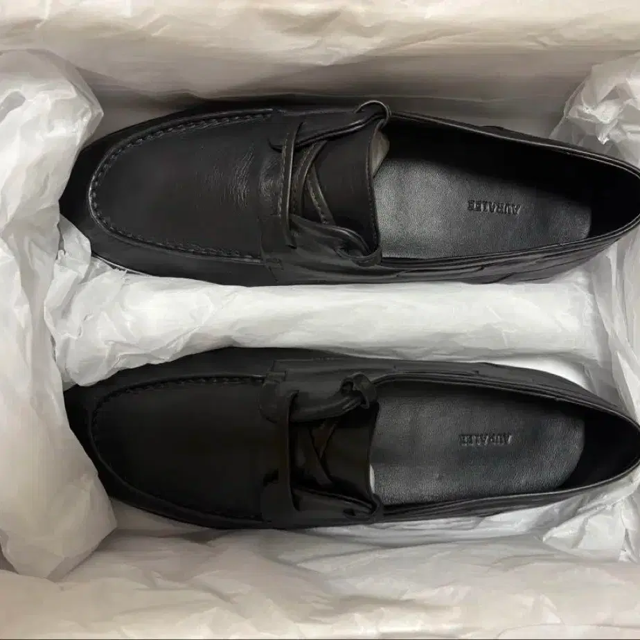 AURALEE 25SS SOFT LEATHER DECK SHOES 7 AURALEE 25SS SOFT LEATHER