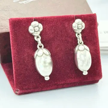 GEORG JENSEN 4 동동이 에코 귀찌 실버 925