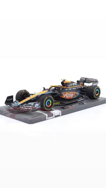 미니 챔피언스 1/18 맥라렌 F1 L. 노리스 아부다비 GP 2022