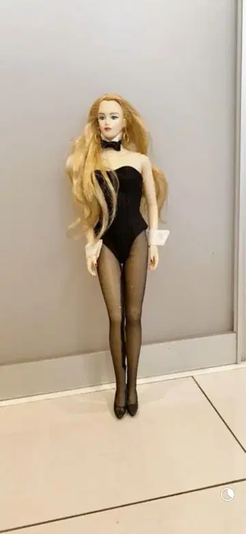 돌피드림 인형 본체 블랙 바디수트
