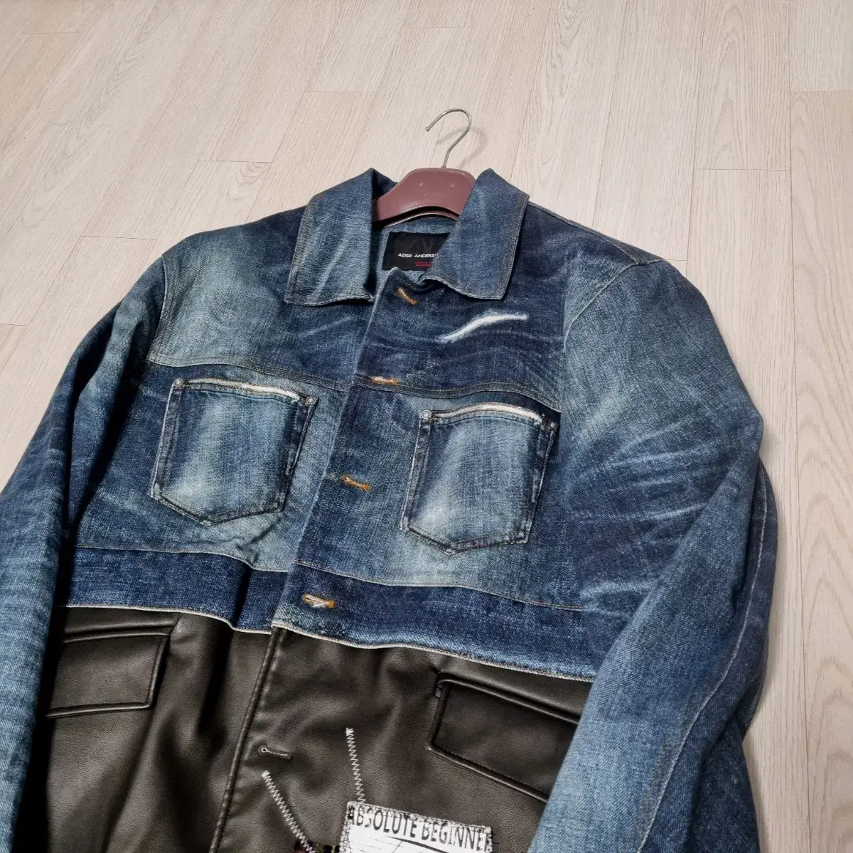 ジャケット・アウター Andersson Bell OVERSIZED W BREASTED COAT SADIE COLOR BLOCK BOMBER JACKET awa686w(GREEN) – Andersson Bell
