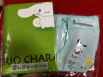 산리오 복권 포차코 토트백 레저용 돗자리