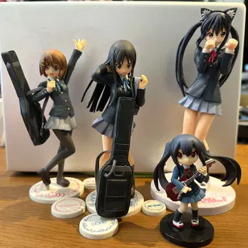 케이온! 액션 피규어 4개 세트