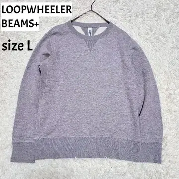 LOOPWHEELER BEAMS 별주 양면 V 맨투맨