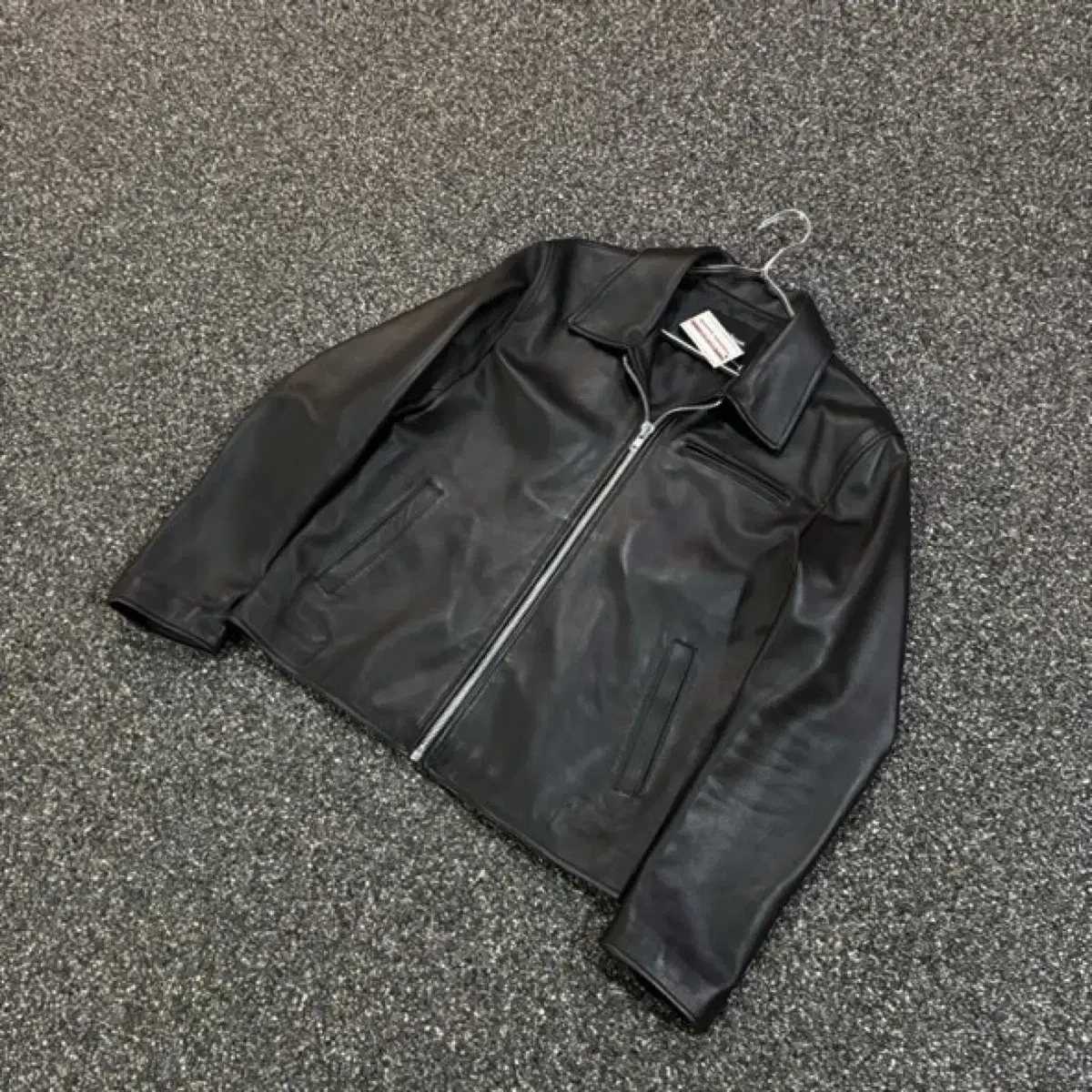 DoffJason Genuine Leather 싱글 자켓 6627