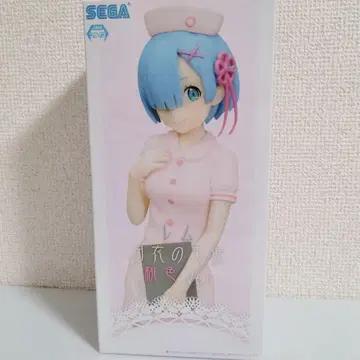 리제로 Re:제로 렘 흰 옷의 천사 피규어 복숭아색 Ver.