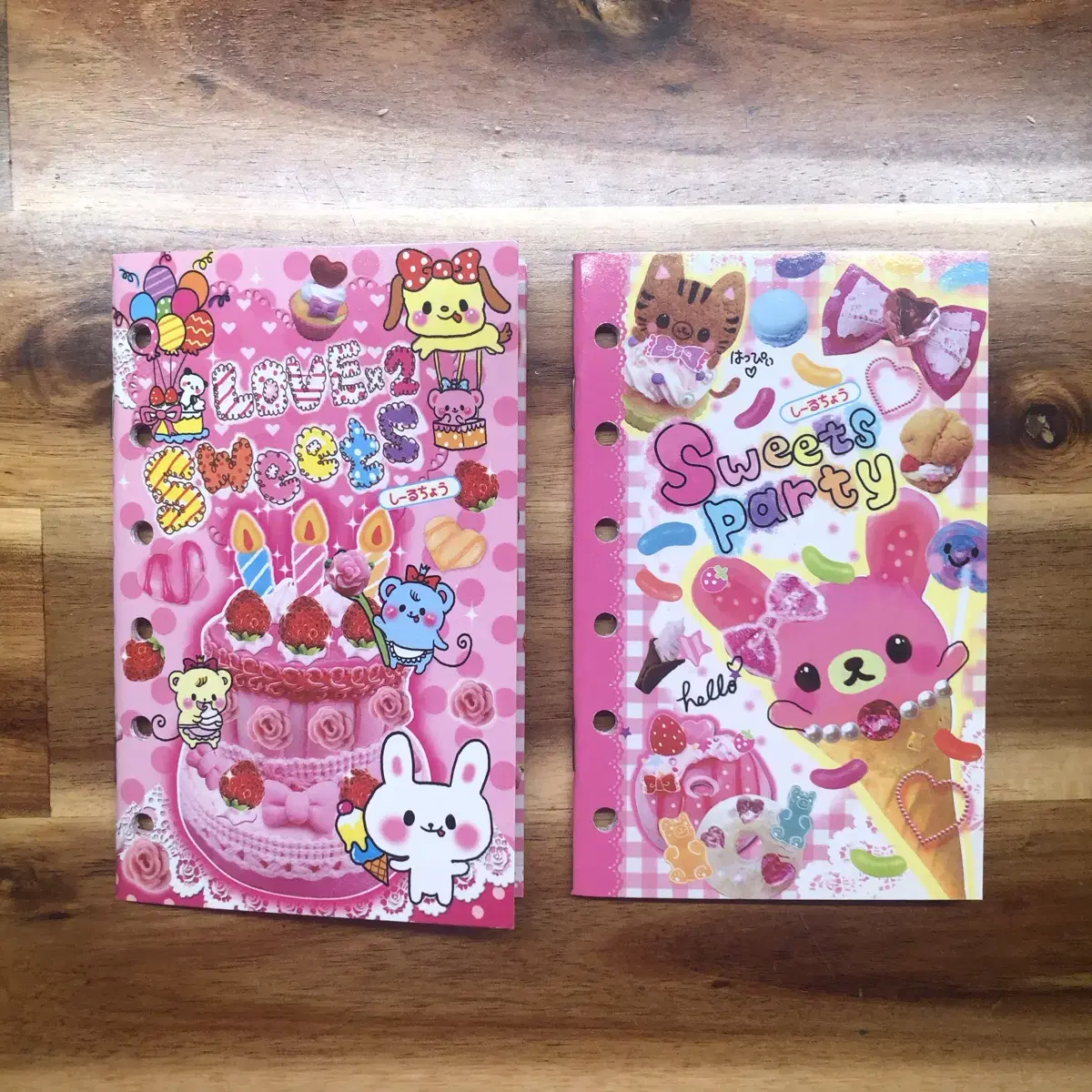 6공 다이어리 스티커북 a7 일괄
