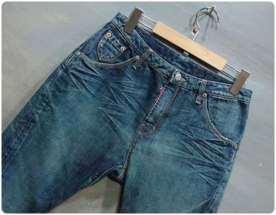 Slim-fit denim pants (Women's 38/26-27in)