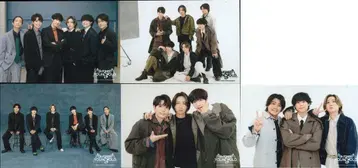 SixTONES 25년 YOUNG OLD 집합 사진 세트