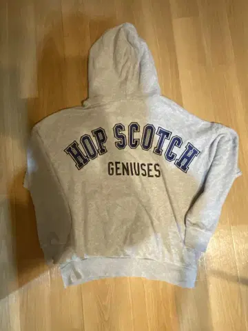 HOP SCOTCH Geniuses 후드티 그레이