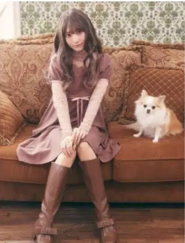 칸다 사야카 프로듀스 메종 드 플뢰르 잠자는 입의 인형 원피스