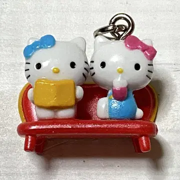헬로키티 소파 키티 미미 오링 참 산리오 레어
