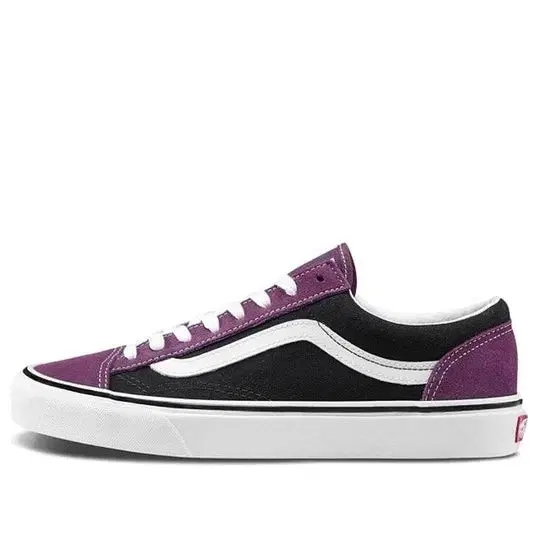 280 반스 스타일 36 올드스쿨 빈티지 스웨이드 프룬 블랙 vans