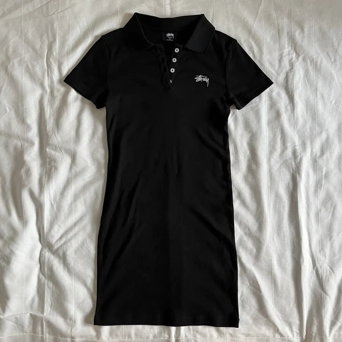 STUSSY slim fit polo Dress