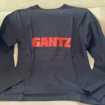 GANTZ 로고 긴팔 티셔츠