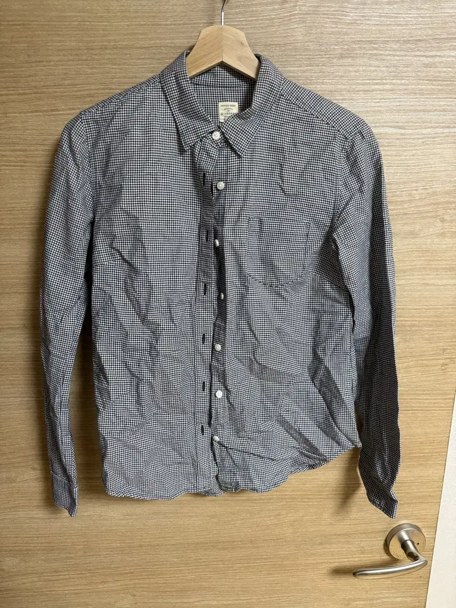 [S] 지오다노 GIORDANO 옥스포드 체크 셔츠