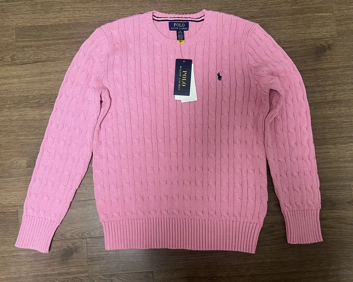 (polo ralph lauren)폴로 랄프로렌 보이즈 케이블 니트 L