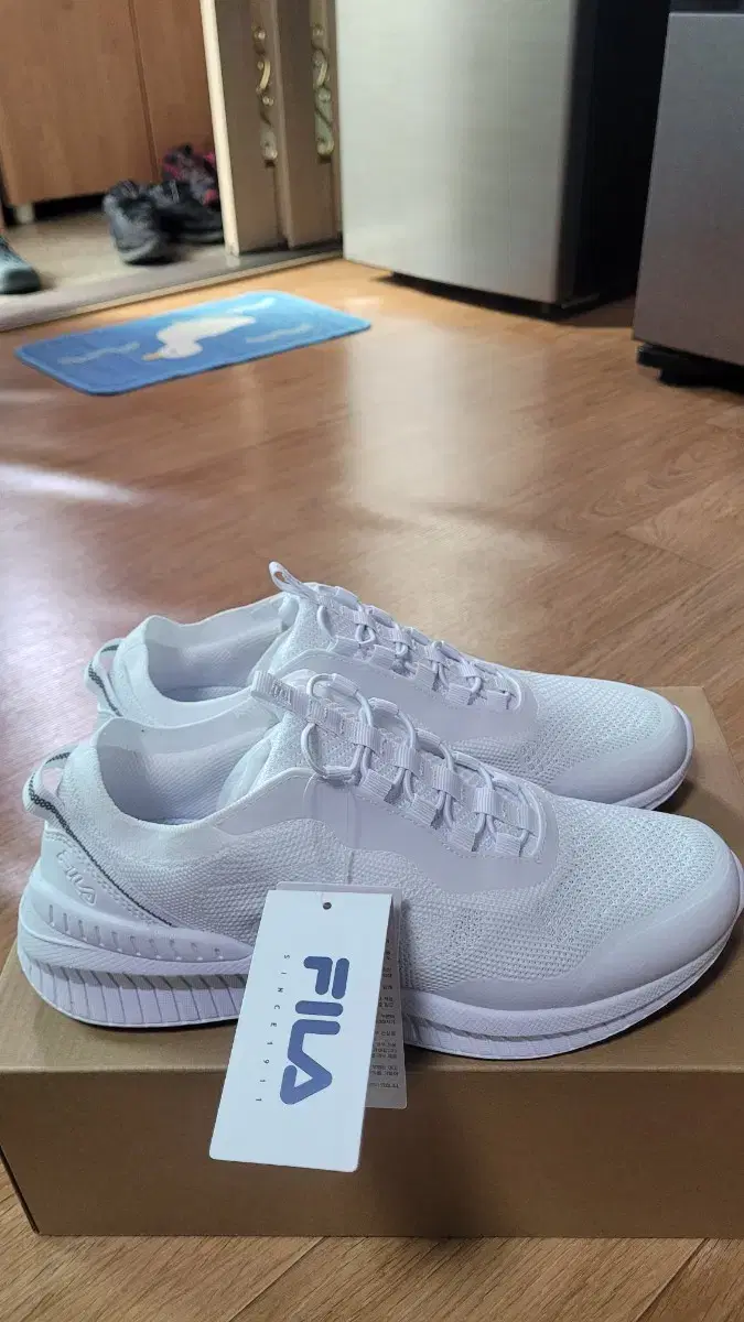 New product. This is a FILA ultra-lightweight running shoe.