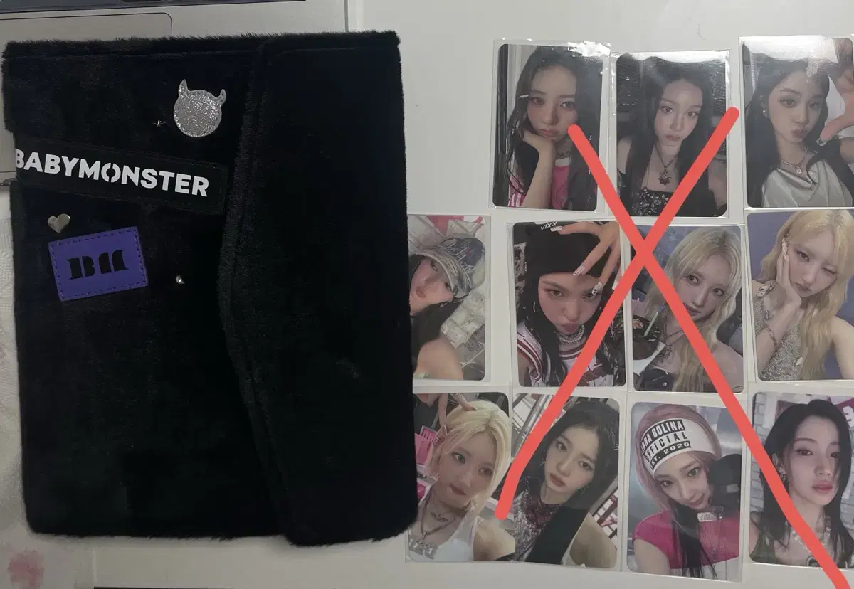 베이비몬스터 일본한정 md 앨범 포토북 바인더