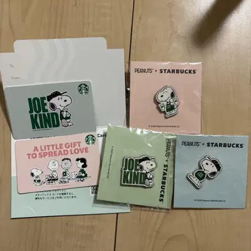 JOE KIND 스누피 스타벅스 기프트 카드