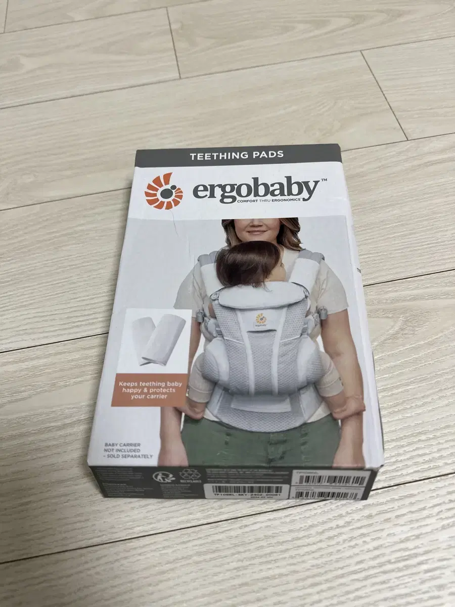 에르고베이비 아기띠 숄더 침받이 네츄럴(미사용)