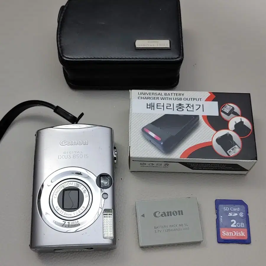 캐논 익서스 850is 바로사용가능 여행디카