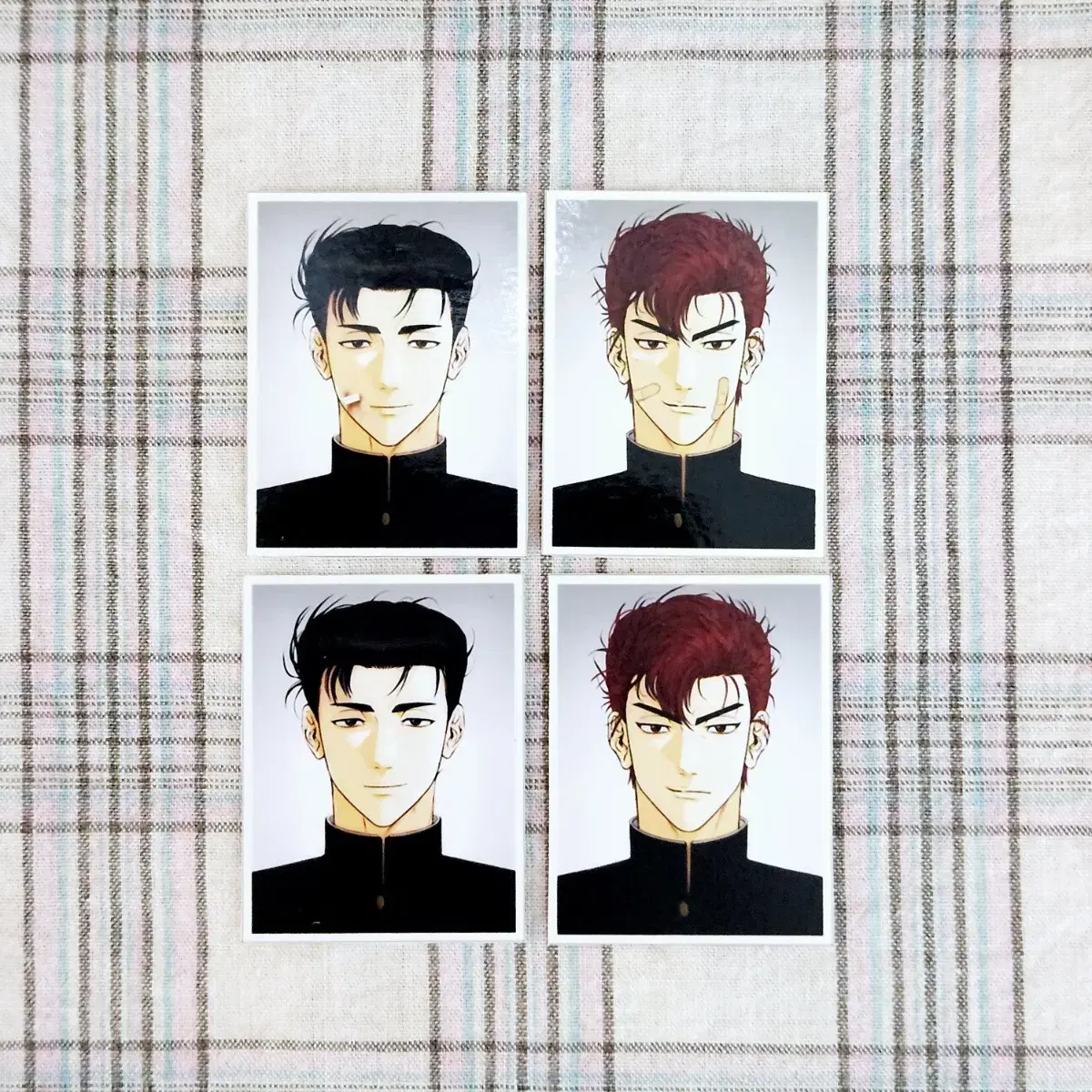 슬램덩크 열혈님 북산 양호열 강백호 호열 백호 호백 증명사진 증사